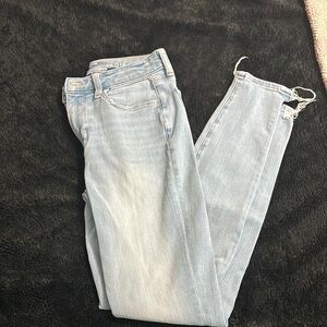 American Eagle Outfitters Blue Skinny Jeans